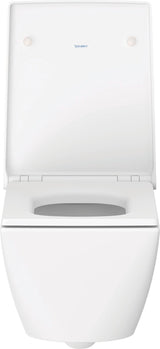 DURAVIT WC-Sitz Design Classics Viu Weiß mit Edelstahl-Scharnieren, ohne Absenkautomatik