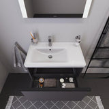 DURAVIT Licht & Spiegel Wandspiegel 600x700mm beleuchtet mit Schalter IP44