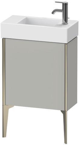 Duravit Waschtischunterbau XVIU 493x484x234mm Pro Cha ma TA li ta s-matt – bodenstehend mit Aluminiumprofil