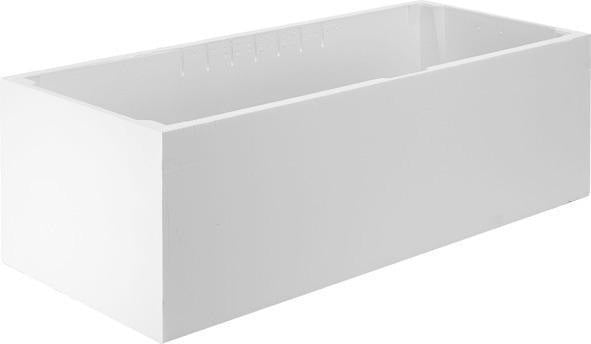 DURAVIT Wannenträger Starck für Badewanne 870x1770x570 mm Polystyrol rechteckig