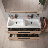 DURAVIT D-Code 2.0 Waschtischunterbau 1184 mm mit Schubkasten und Soft-Close in Weiß Matt