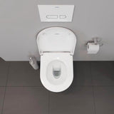 DURAVIT D-Code Bürstengarnitur bodenstehend in Chrom – 89 x 89 x 385 mm, Messing verchromt