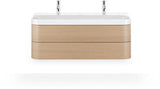 DURAVIT Happy D.2 Waschtischset 1175 mm mit 2 Schubkästen, Tip-on, Soft-Close, wandhängend