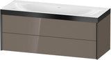 DURAVIT XViu c-bonded Waschtischunterbauset 1200 mm wandhängend mit 2 Schubkästen