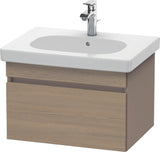 DURAVIT DuraStyle Waschtischunterbau 600 mm Eiche Terra/Weiß Matt mit 1 Auszug