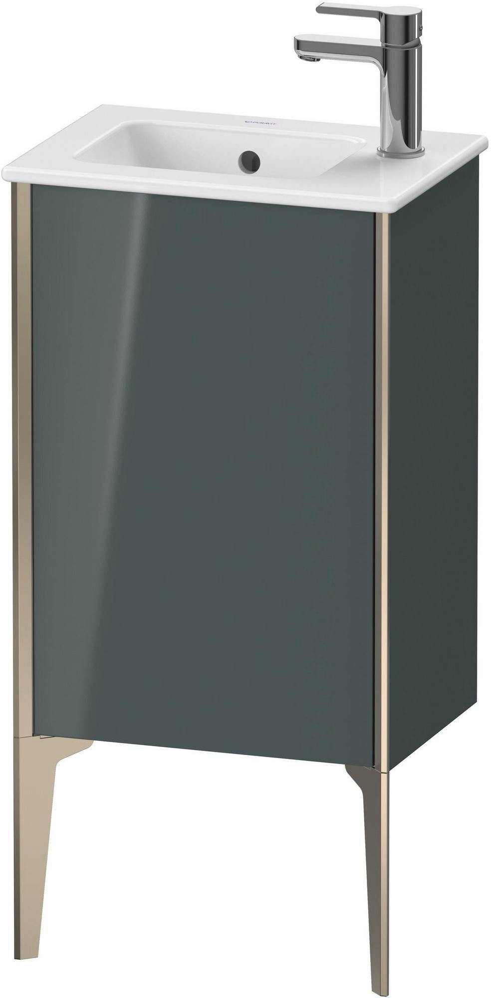 Duravit XViu Waschtischunterbau bodenstehend 594 mm mit 1 Tür in dolomiti grey – Design von sieger design