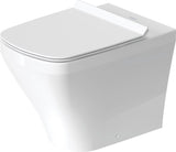 DURAVIT DuraStyle Stand-WC 575 mm Tiefspüler, Abgang waagerecht, WonderGliss, weiß