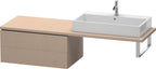 2 Schubkästen / sonstige / US für Konsole L-Cube 400x820x548mm 2 Schubkästen, Leinen
