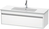 DURAVIT Ketho Waschtischunterbau 1200 mm Weiß Matt mit 1 Auszug und Soft-Close
