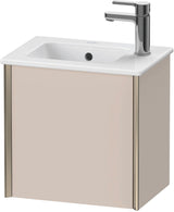 DURAVIT XViu Waschtischunterbau 410 mm wandhängend mit Tip-on Technik und 1 Tür