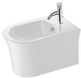 Duravit Wandbidet White Tulip 540 mm Weiß mit Überlauf und WonderGliss