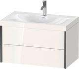 DURAVIT XViu c-bonded Waschtischset wandhängend 800x480x503mm mit 2 Schubkästen, Push-Open und Soft-Close