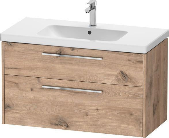DURAVIT D-Code 2.0 WTU Wandhängender Waschtischunterbau 984 mm mit Schubkasten und Soft-Close