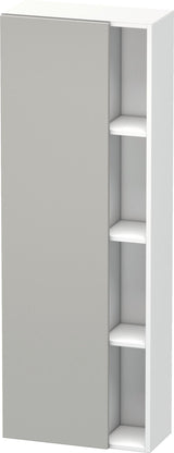 DURAVIT DuraStyle Hochschrank 1400 mm, 1 Tür links, weiß matt – wandhängend mit Soft-Close