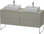 steingrau seidenmatt / Mitteldichte Faserplatte (MDF) / grau