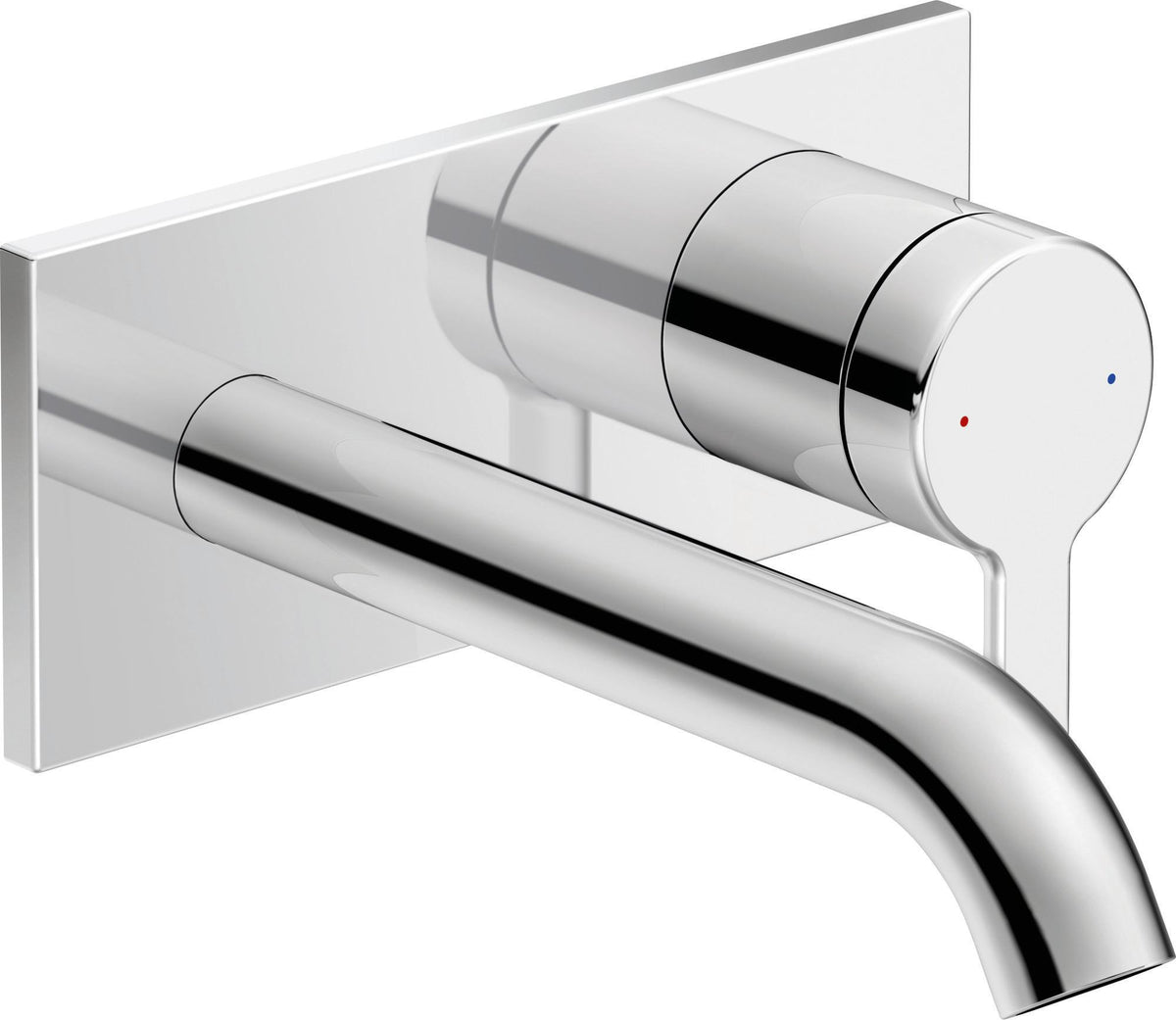 DURAVIT C.1 Einhebel-Waschtischmischer Unterputz 174 mm Schwarz Matt ohne Zugstange