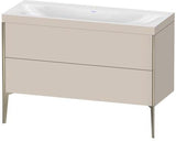 Duravit Möbelwaschtischset XVIU 1200x480mm Chaos mit Unterbau und Raumsparsiphon
