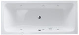 Duravit D-Code Whirlwanne 1800x800mm Einbau, Acryl, 2 Rückenschrägen, Jet Project, Weiß
