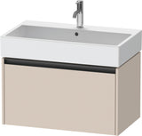 Duravit Waschtischunterbau Ketho.2 wandhängend 460x784x440mm Betongrau Matt 1 Auszug