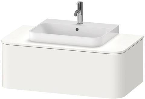 Duravit Konsolenunterschrank Happy D.2 Plus 1000 mm taupe supermatt mit Tip-On-Technik