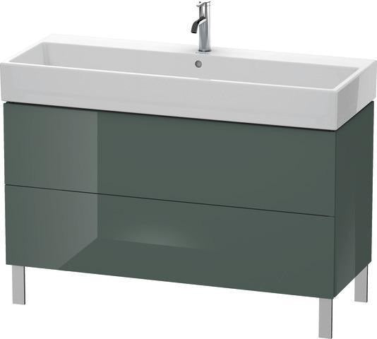 Duravit L-Cube Waschtischunterbau 1184 mm amerikanisch Nussbaum für Vero Air