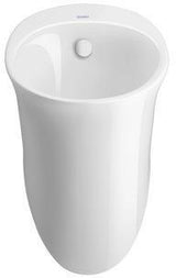 DURAVIT Urinal White Tulip von Philippe Starck – spülrandlos, mit Spüldüse & Fliege, weiß