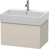 Duravit L-Cube Waschtischunterbau 684 mm weiß matt, 1 Auszug, wandhängend, Tip-On