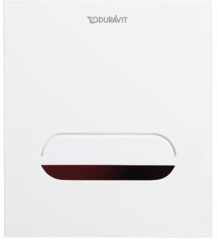 DURAVIT DuraSystem Elektronische Betätigungsplatte für Urinal, Infrarot, Batteriebetrieb, Weiß