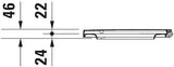 DURAVIT ME by Starck WC-Sitz ohne Absenkautomatik Weiß Duroplast Edelstahl-Scharniere