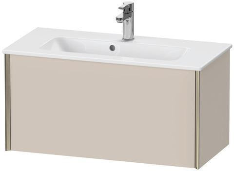 Duravit Waschtischunterbau XVIU 810x400x390mm 1 Az Nussbaum mittel s-matt