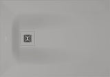 DURAVIT Sustano Duschwanne 1000x700x30 mm Mineralguss Hellgrau Matt – Rechteckig, Rutschhemmend