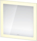 DURAVIT White Tulip Spiegel 750x450mm mit Beleuchtung, Sensorschalter & Dimmfunktion – Design von Philippe Starck