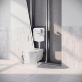 DURAVIT DuraSystem Betätigungsplatte Beta 100 Dual Flush Aufgesetzt Schwarz Matt