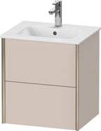 Spanplatte / sonstige / WTU XViu wandhängend, 560x510x420mm 2 Schubk.,Champ.Matt/Taupe