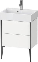 Duravit Waschtischunterbau XVIU 584x733x384mm 2 Auszüge Compact Ahorn Mitte