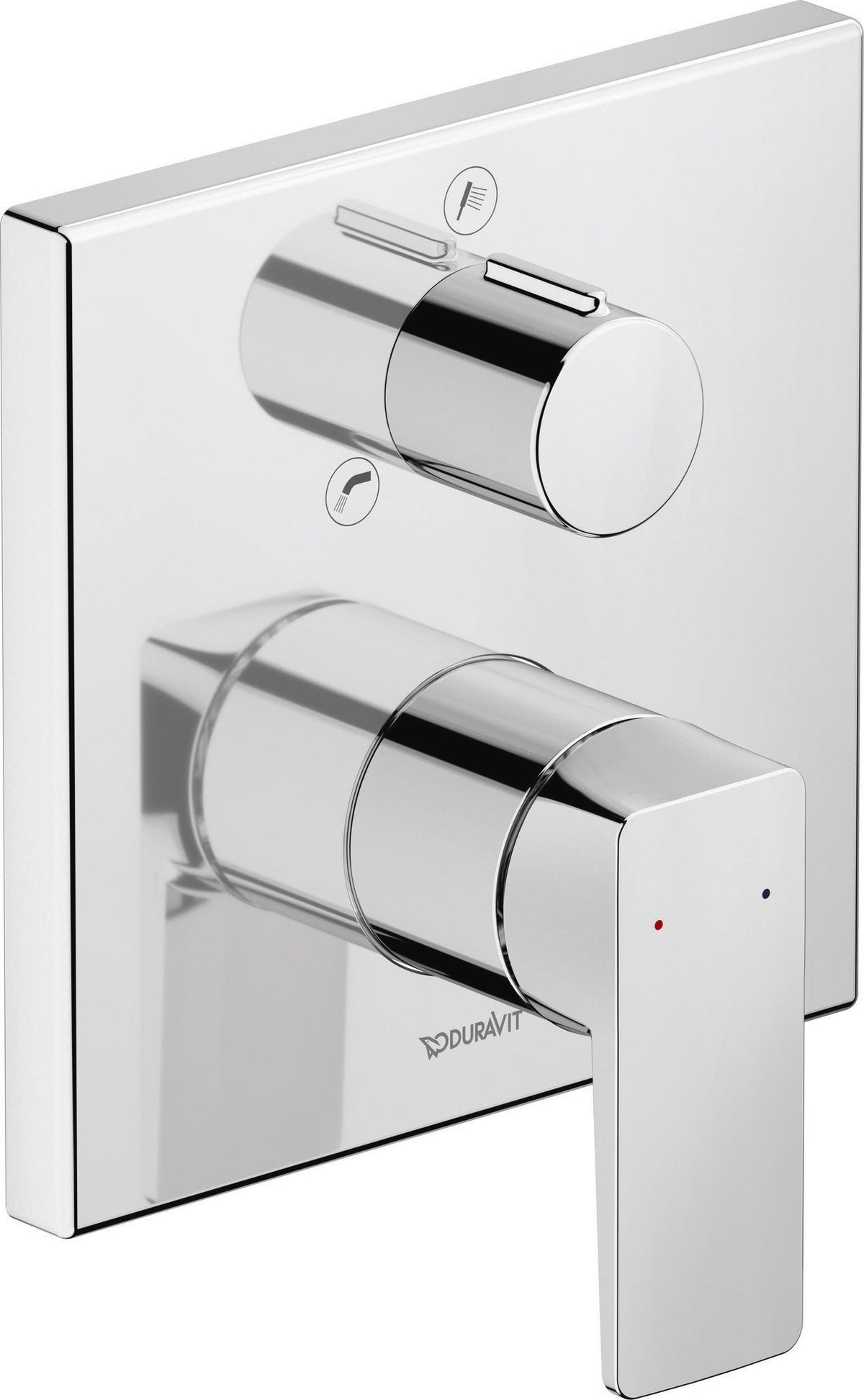 DURAVIT Manhattan Einhebel-Wannenmischer Unterputz mit Keramikmischsystem in Chrom
