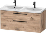 DURAVIT D-Code 2.0 Waschtischunterbau 1184 mm mit Schubkasten und Soft-Close in Weiß Matt