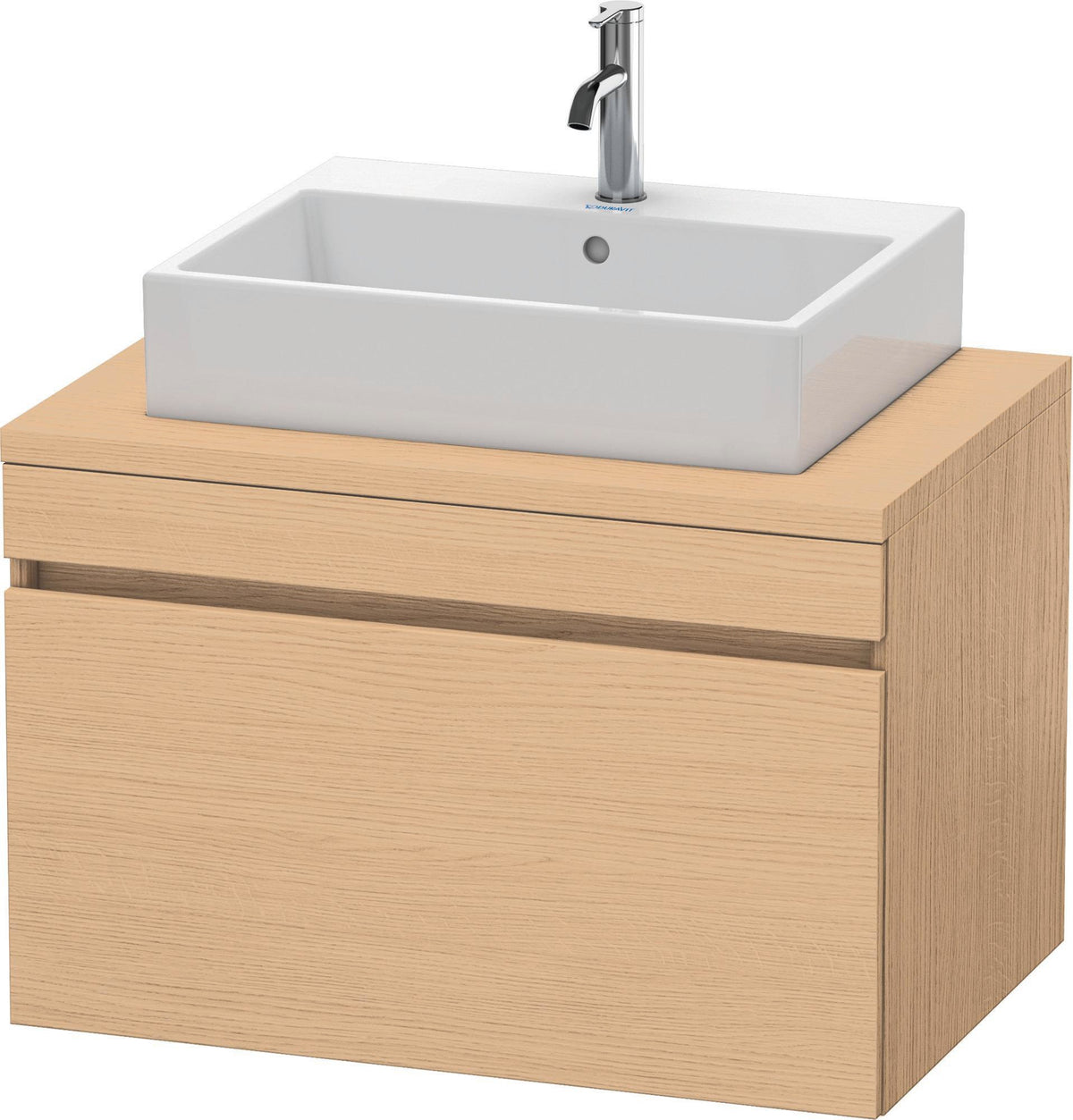 DURAVIT DuraStyle Konsolenunterschrank 800 mm betongrau matt mit 1 Auszug