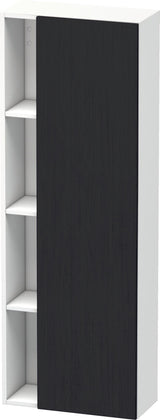 DURAVIT DuraStyle Hochschrank 1400 mm, 1 Tür links, weiß matt – wandhängend mit Soft-Close