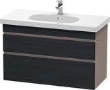 DURAVIT DuraStyle Waschtischunterbau 1000 mm wandhängend, 2 Schubkästen, weiß matt