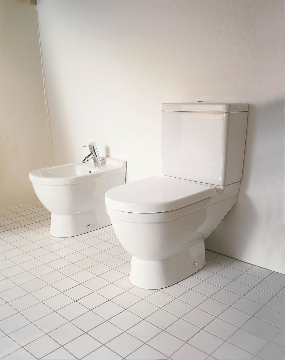 DURAVIT Stand-WC Starck 3 Tiefspüler 655 mm weiß, für Aufsatz-Spülkasten