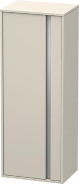 Duravit Hochschrank Ketho 360x500x1320mm, 1 Tür, Anschlag links, weiß matt – wandhängend mit Soft-Close