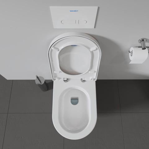 DURAVIT Wand-WC Darling New 625 mm Tiefspüler mit Spülrand, weiß