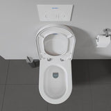 DURAVIT Wand-WC Darling New 625 mm Tiefspüler mit Spülrand, weiß