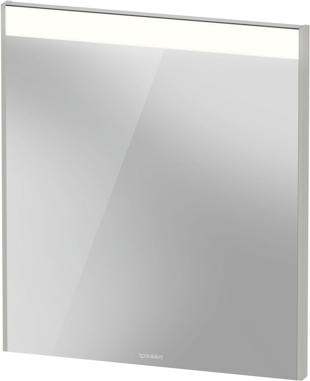 DURAVIT Brioso Spiegelschrank mit Beleuchtung 700x620x45 mm Eiche Natur – Badspiegel mit LED