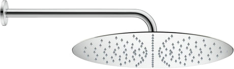 DURAVIT D400 Kopfbrause rund 400 mm Chrom – 1 Strahl, Antikalk, Wand- und Deckenmontage
