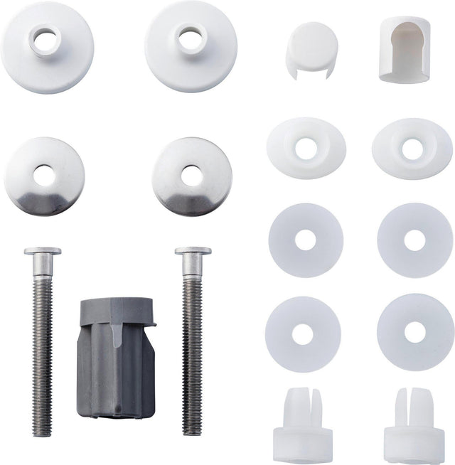 DURAVIT Befestigungsset für WC-Sitz ohne Absenkautomatik, Kunststoff, weiß