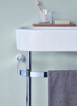 DURAVIT Möbelwaschtisch Happy D.2 1000 mm mit Überlauf und Hahnlochbank, weiß