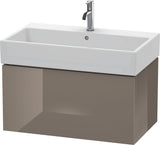DURAVIT L-Cube Waschtischunterbau 784 mm, 1 Auszug, Weiß Matt, wandhängend, Tip-On