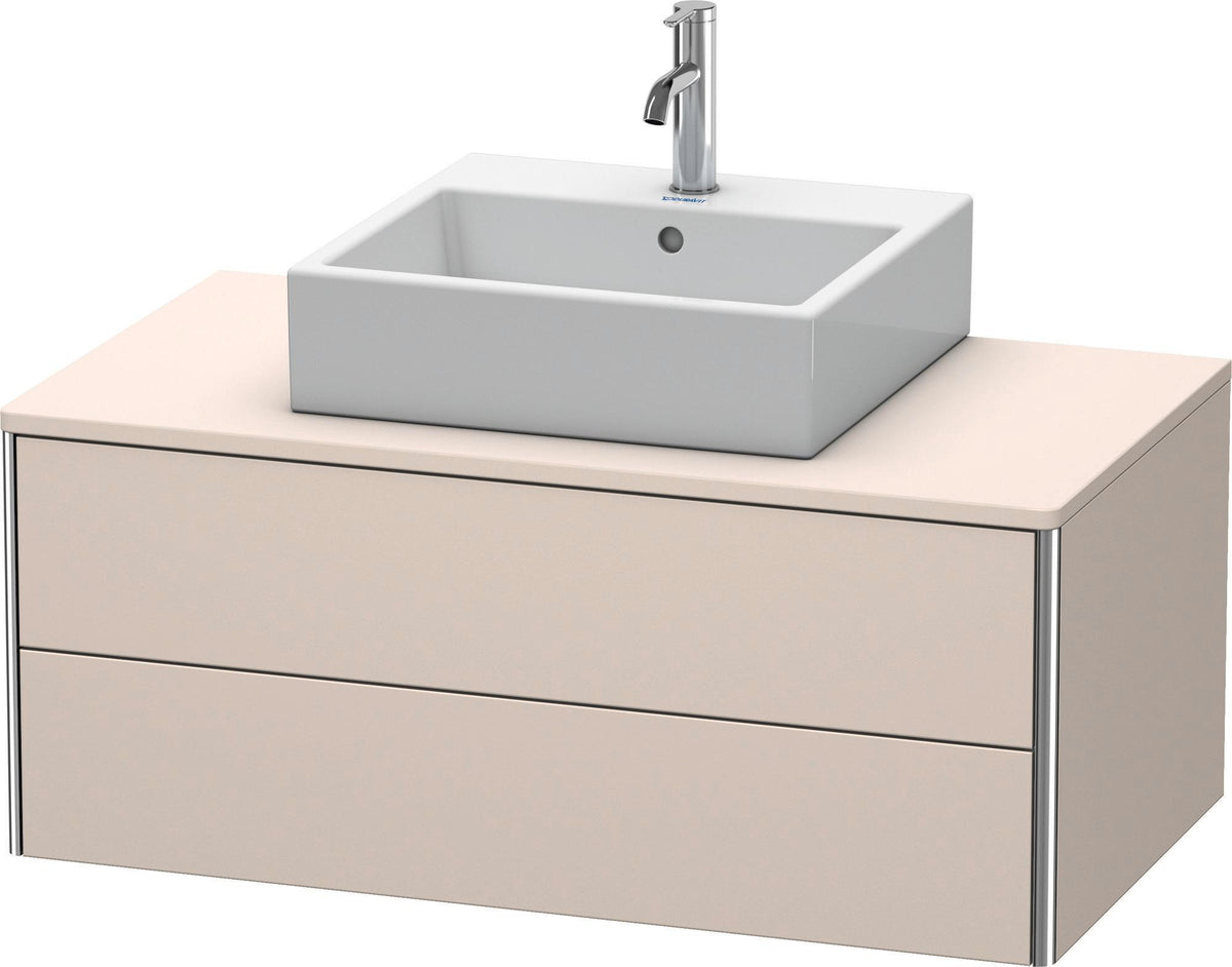 DURAVIT XSquare Konsolenwaschtischunterbau 1000 mm mit Tip-on Technik und Soft-Close